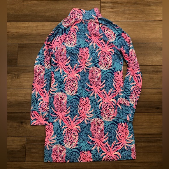 NWOT- Lilly Pulitzer Upf 50+ Skipper Printed Popover Dress in Blue Lyst - - Picture 5 of 5